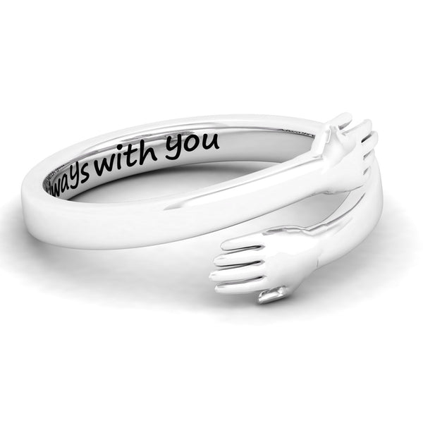 Always with you Hug ring